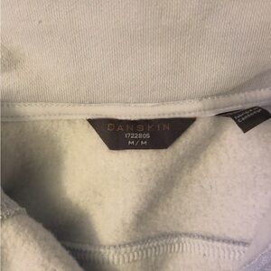 Danskin light blue Fleece half zip